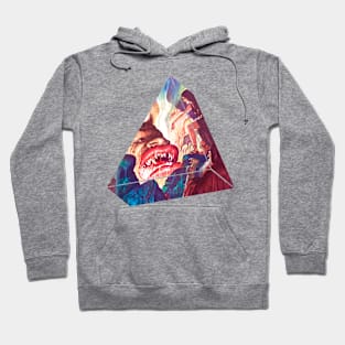 Horror Fantasy Creatures Retro Hoodie